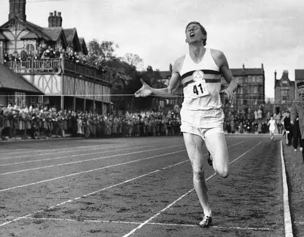 Roger Bannister, English neurologist and middle-distance athlete who ran the first sub-4-minute mile in 1954