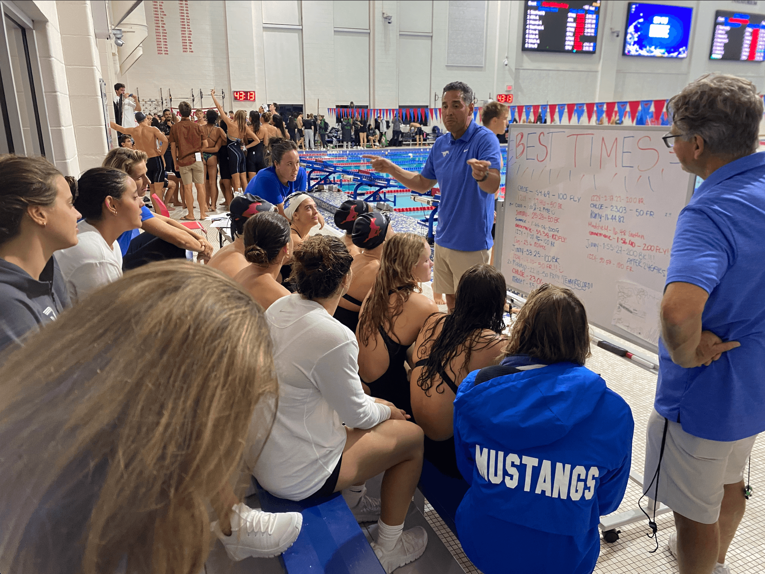 SMU Women's Swimming meet 2025-2026